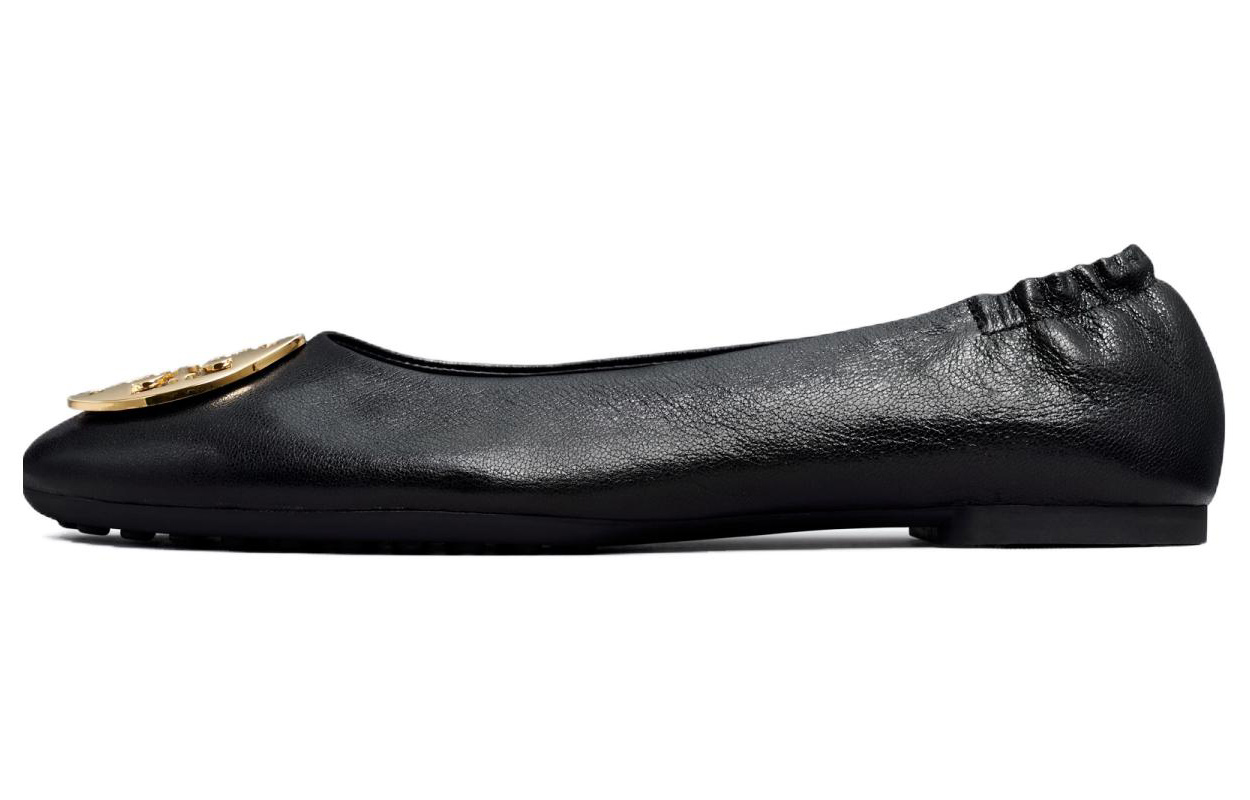 (Women) TORY BURCH Claire Ballet Flat 'Black' 147379-001