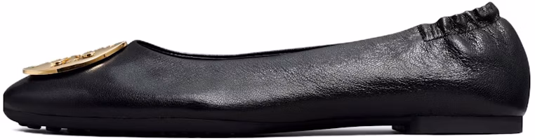 (Women) TORY BURCH Leather Sneaker 'Black Round Toe Low-top' 147379-001 (Women) TORY BURCH Leather Sneaker 'Black Round Toe Low-top' 147379-001