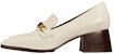 (W) TORY BURCH Kasut Kulit Tan 'Logo Clasp Block Heel' 134951-104