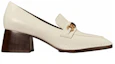 Order (Women) TORY BURCH Leather Tan 'Logo Clasp Block Heel' 134951-104