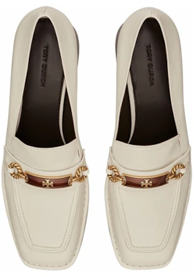 (Women) TORY BURCH Leather Tan 'Logo Clasp Block Heel' 134951-104 Shop (Women) TORY BURCH Leather Tan 'Logo Clasp Block Heel' 134951-104