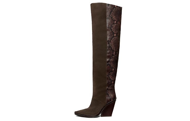 (W) TORY BURCH Lila High Heel Boot 'Coffee'