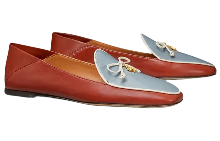 (W) TORY BURCH Loafer 'Blue Brown' 圖 2