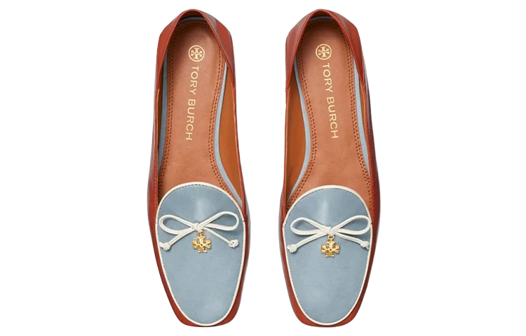 (W) TORY BURCH Loafer 'Blue Brown' 圖 3