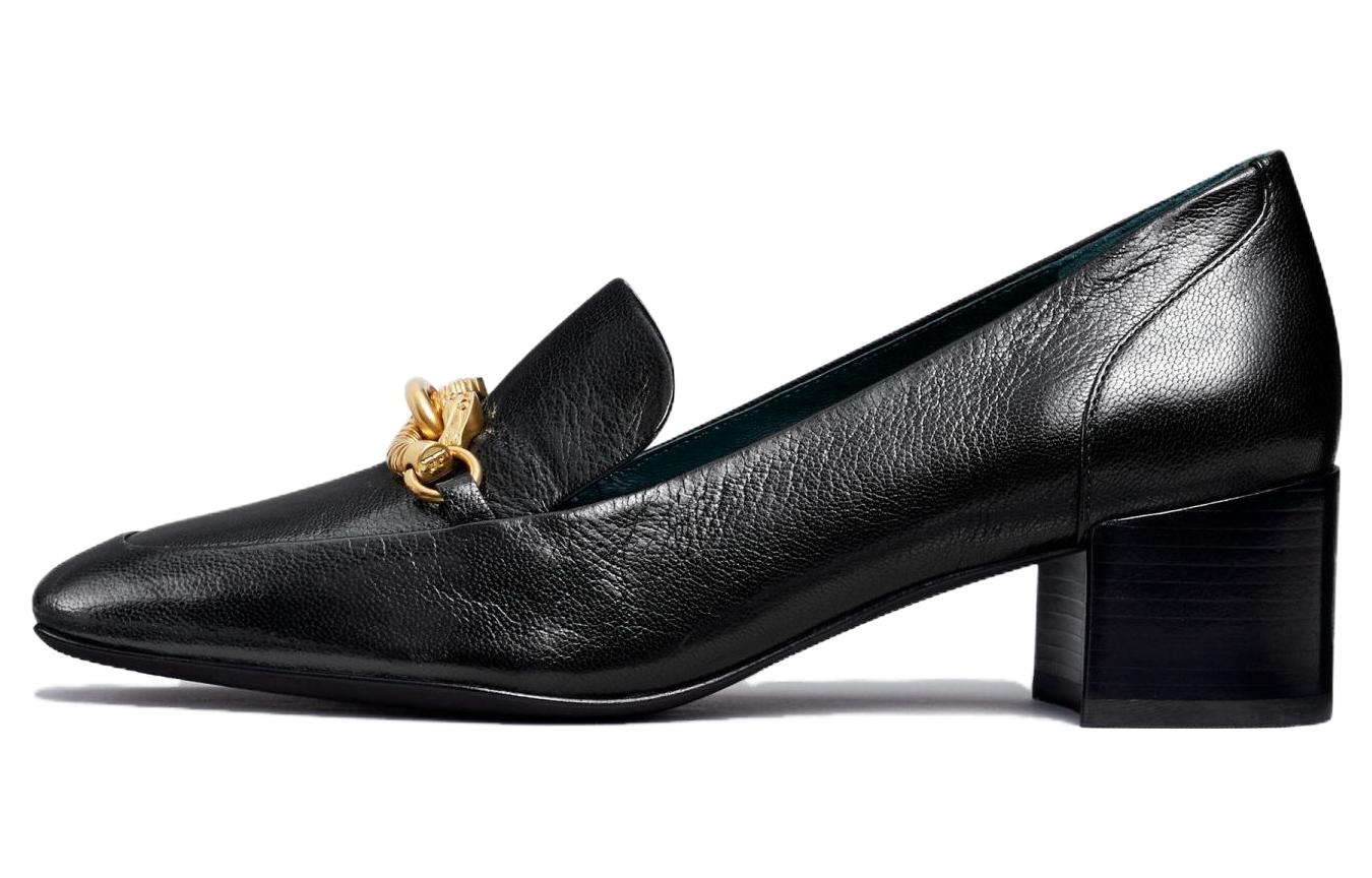 (Women) TORY BURCH Loafer High-Heel 4.5cm 'Black' 156246-006