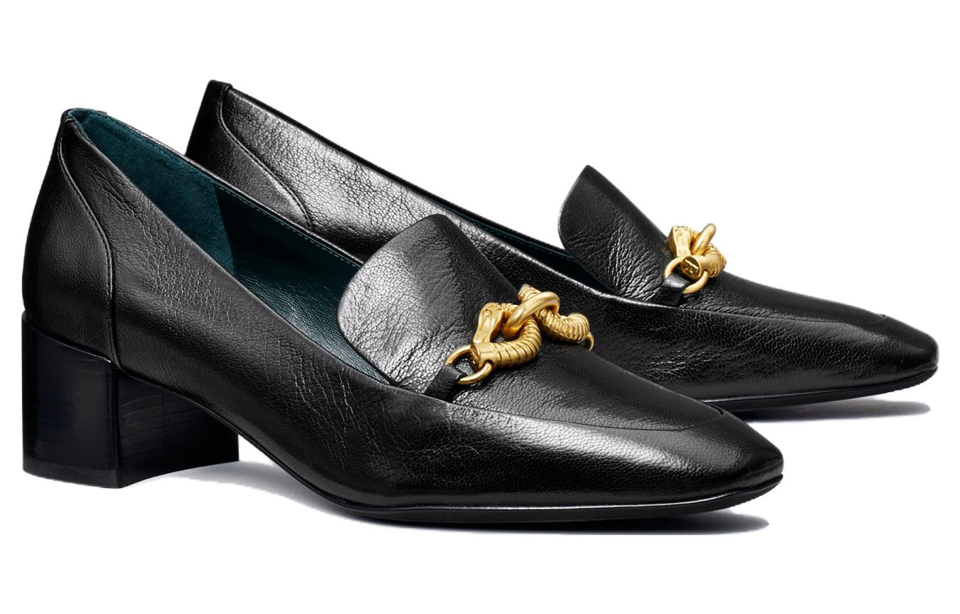 Lookbook (W) 토리버치 블랙 로퍼 4.5cm 힐 156246-006