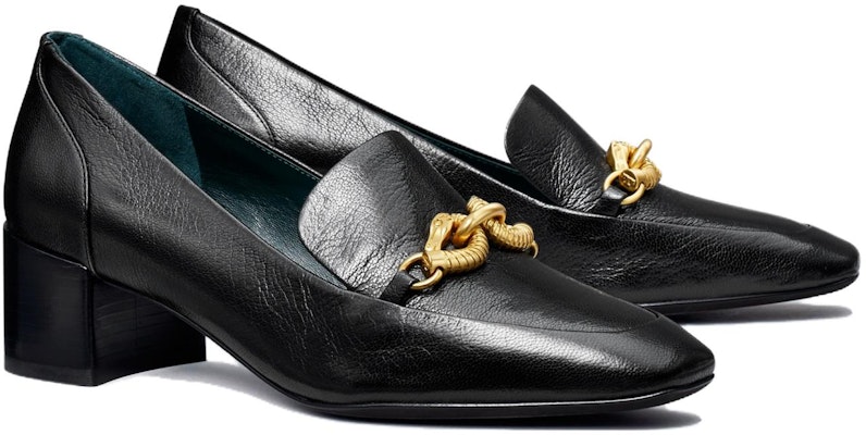 (Women) TORY BURCH Loafer High-Heel 4.5cm 'Black' 156246-006 Lookbook (Women) TORY BURCH Loafer High-Heel 4.5cm 'Black' 156246-006
