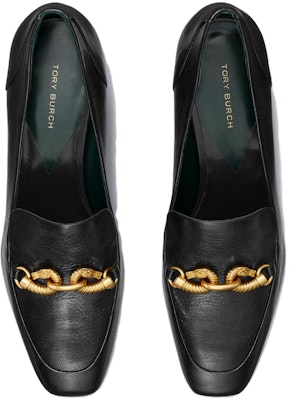 (Women) TORY BURCH Loafer High-Heel 4.5cm 'Black' 156246-006 Shop (Women) TORY BURCH Loafer High-Heel 4.5cm 'Black' 156246-006