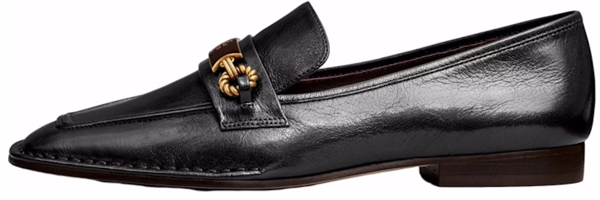 (W) Mocasines de Cuero con Hebilla y Logo Tory Burch 'Negro' 137799-001 Buy (W) Mocasines de Cuero con Hebilla y Logo Tory Burch 'Negro' 137799-001