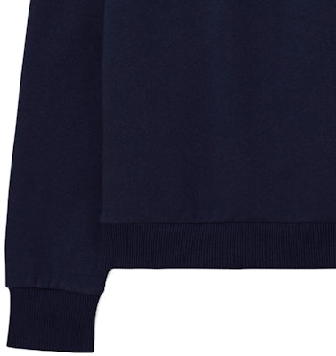 (W) TORY BURCH Logo Bordir Crewneck Navy Blue Sweatshirt Wanita. 146188-405 Sizing (W) TORY BURCH Logo Bordir Crewneck Navy Blue Sweatshirt Wanita. 146188-405