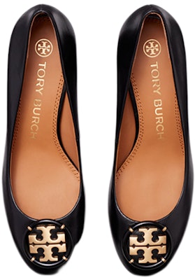 (W) TORY BURCH Kasut Tumit Tinggi Kulit Logo 'Hitam' 78776-006 Lookbook (W) TORY BURCH Kasut Tumit Tinggi Kulit Logo 'Hitam' 78776-006