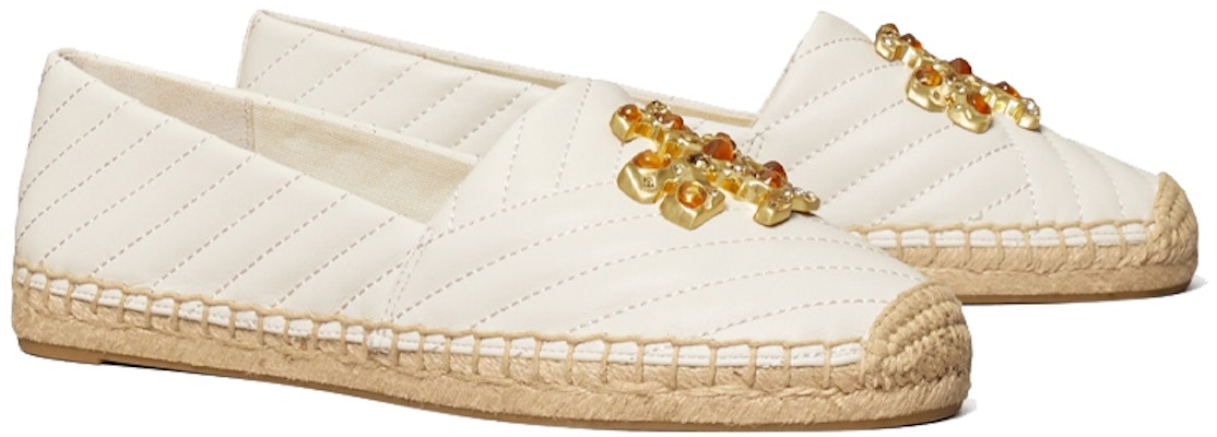 (Women) TORY BURCH Logo Shearling Lined Espadrille 'White' 82454-104 Lookbook (Women) TORY BURCH Logo Shearling Lined Espadrille 'White' 82454-104