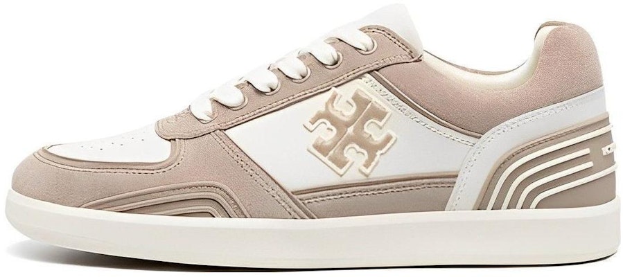 (W) TORY BURCH Lage Sneakers Ivoor - Comfortabel, Duurzaam, Ronde Neus. 155626-201 Buy (W) TORY BURCH Lage Sneakers Ivoor - Comfortabel, Duurzaam, Ronde Neus. 155626-201