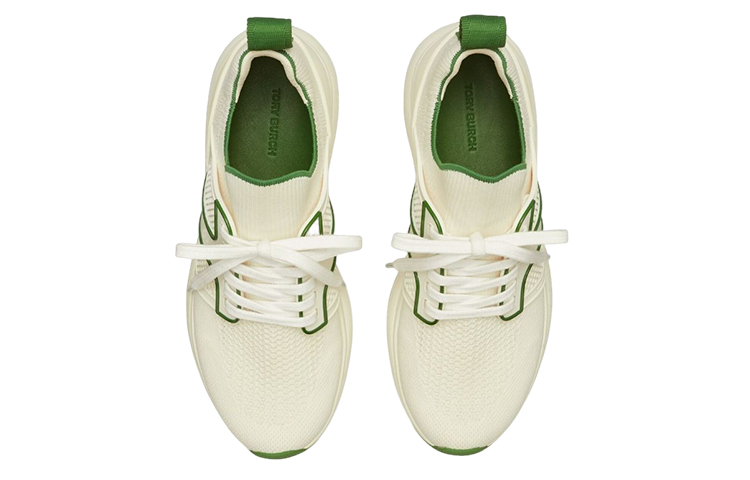 Lookbook 湯麗柏琦 低幫繫帶運動鞋 女款 象牙白