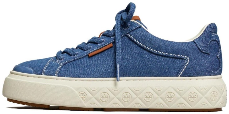 (Women) TORY BURCH Low-Top Sneaker 'Blue Lace-Up' 150228-400 Buy (Women) TORY BURCH Low-Top Sneaker 'Blue Lace-Up' 150228-400