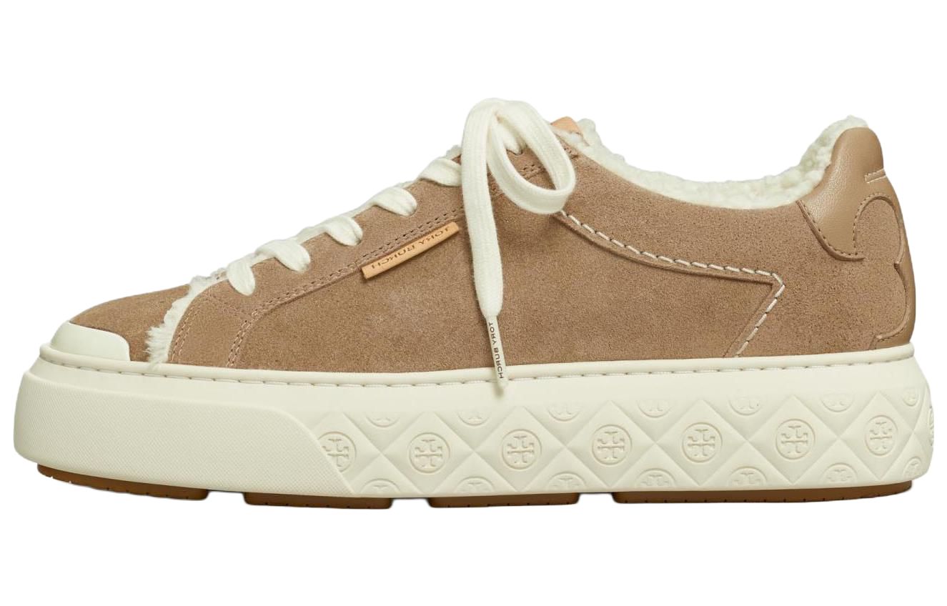 (W) TORY BURCH Low-Top Sneaker 'Ladybug Brown Leather'