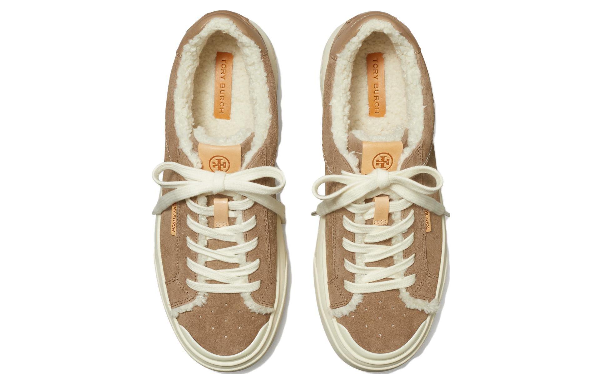 (W) TORY BURCH Low-Top Sneaker 'Ladybug Brown Leather' 圖 4