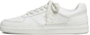 (W) TORY BURCH Low-Top Sneaker 'Putih Fesyen Hujung Bulat' 152959-100