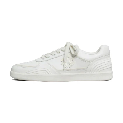 (W) TORY BURCH Low-Top Sneaker 'White Fashion Round Toe'