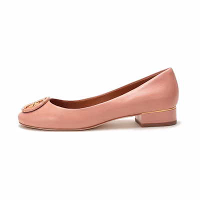 (W) TORY BURCH Low Heel 'Pink Buckle'
