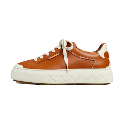 (W) TORY BURCH Low Top Sneaker 'Ladybug Brown Leather'