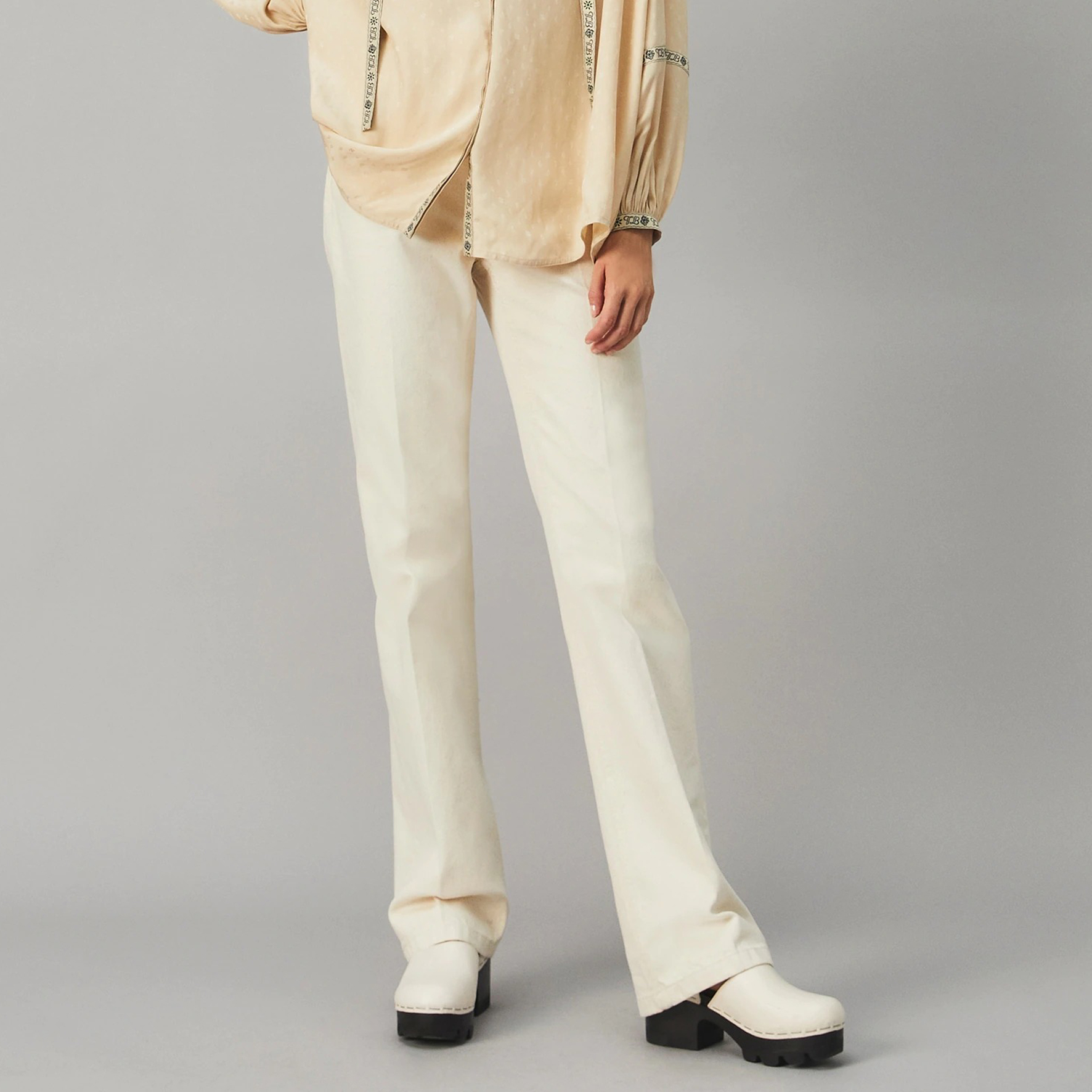 (W) TORY BURCH Lug Sole 'White' 圖 5