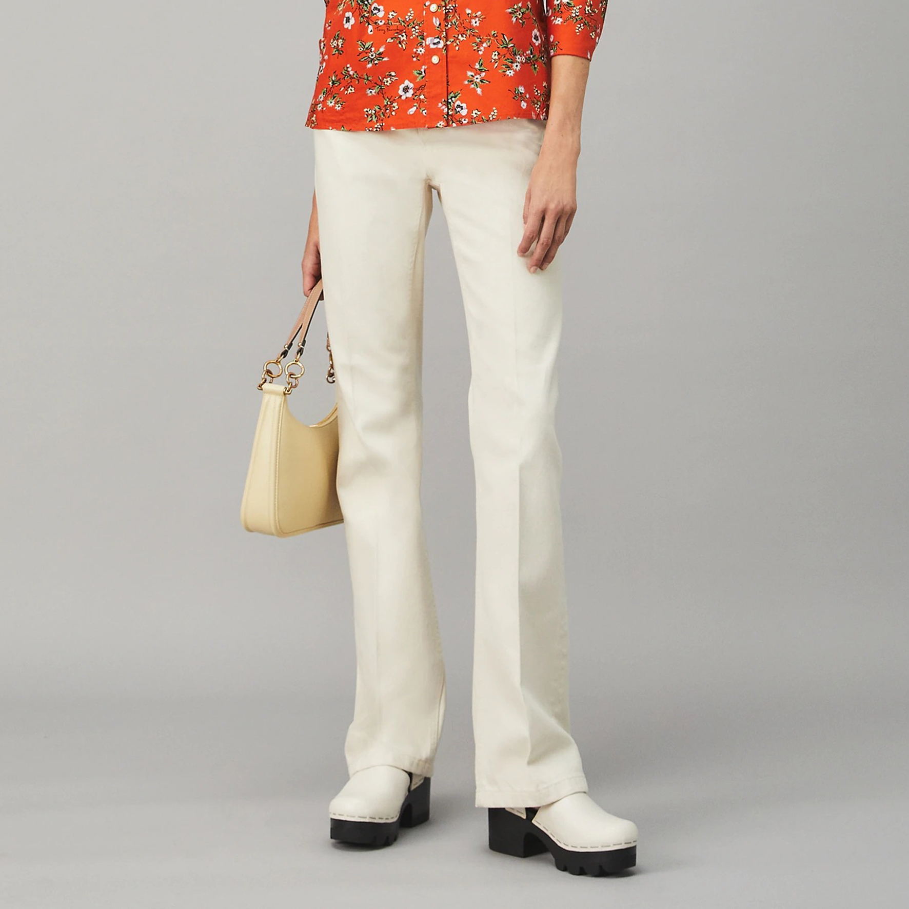 (W) TORY BURCH Lug Sole 'White' 圖 6