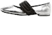 (Women) TORY BURCH Mary Jane Ballet Flat 'Silver' 141200-100