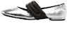 Buy (Women) TORY BURCH Mary Jane Ballet Flat 'Silver' 141200-100
