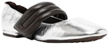 Lookbook (Women) TORY BURCH Mary Jane Ballet Flat 'Silver' 141200-100