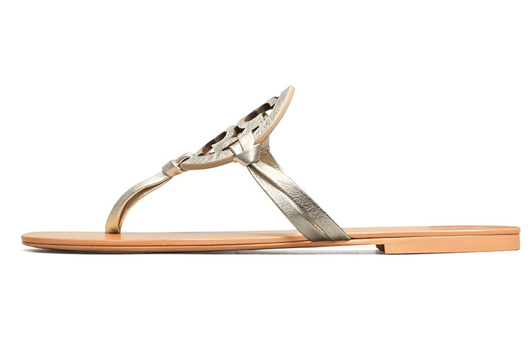 (W) TORY BURCH Miller 'Metallic Spark Gold'