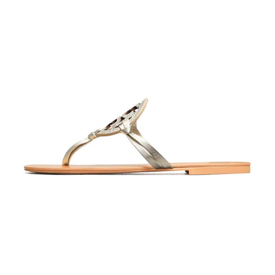 (W) TORY BURCH Miller 'Metallic Spark Gold'