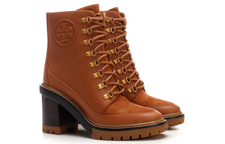 (W) TORY BURCH Miller Boots 'Brown Leather' 圖 3