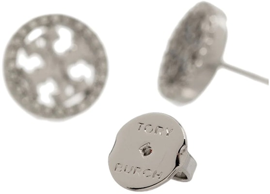 (Women) Tory Burch Miller Crystal Stud Earrings Rose Gold 53422-696 Lookbook (Women) Tory Burch Miller Crystal Stud Earrings Rose Gold 53422-696