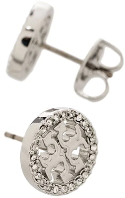 (Women) Tory Burch Miller Crystal Stud Earrings Rose Gold 53422-696 Shop (Women) Tory Burch Miller Crystal Stud Earrings Rose Gold 53422-696