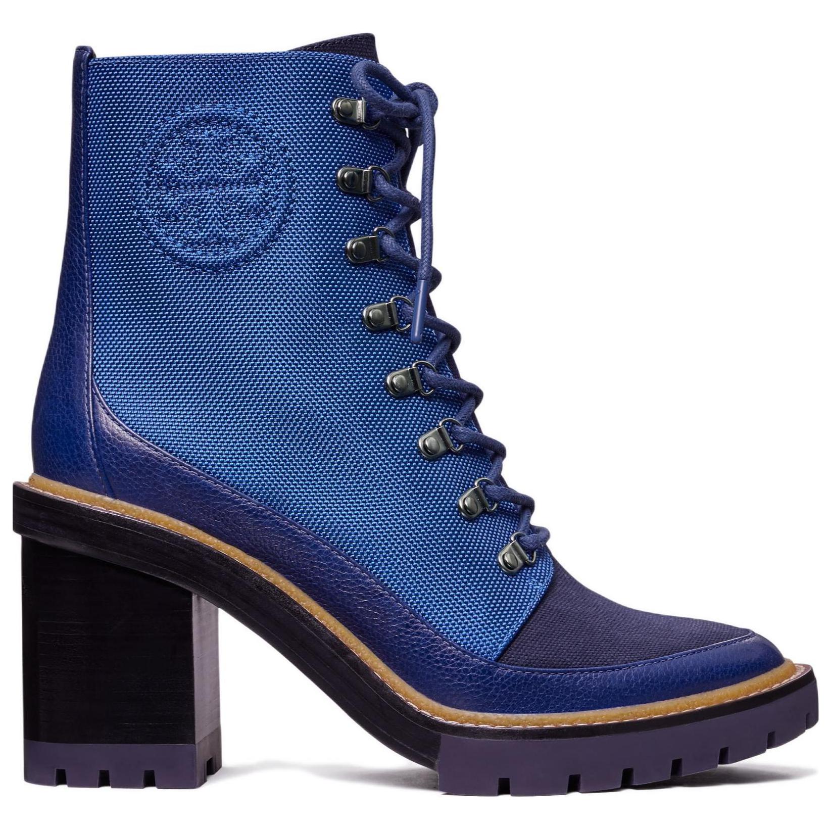 (W) TORY BURCH Miller Lug-Sole 'Blue Lace-Up Bootie' 圖 2