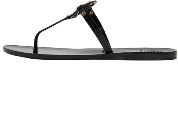 (Women) TORY BURCH Miller Open-Toe Flat Sandals Black Women 51148678-001 Buy (Women) TORY BURCH Miller Open-Toe Flat Sandals Black Women 51148678-001
