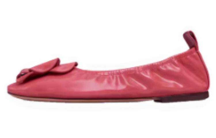 (W) TORY BURCH Minnie 'Berry Red'