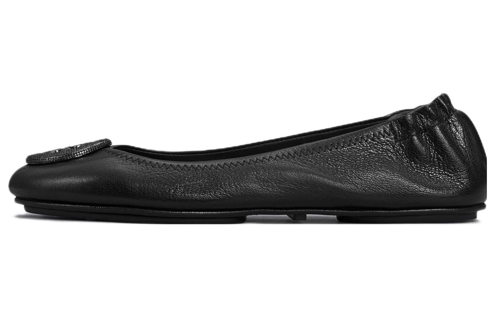 (W) TORY BURCH Minnie 'Black'