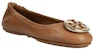 (W) TORY BURCH Minnie 'Karamel Elegance Ballet Flats' 50393-232