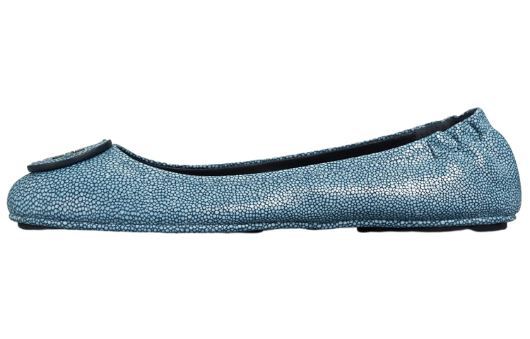 Buy (Women) TORY BURCH Minnie 'Embossed Leather Blue' 137126-400