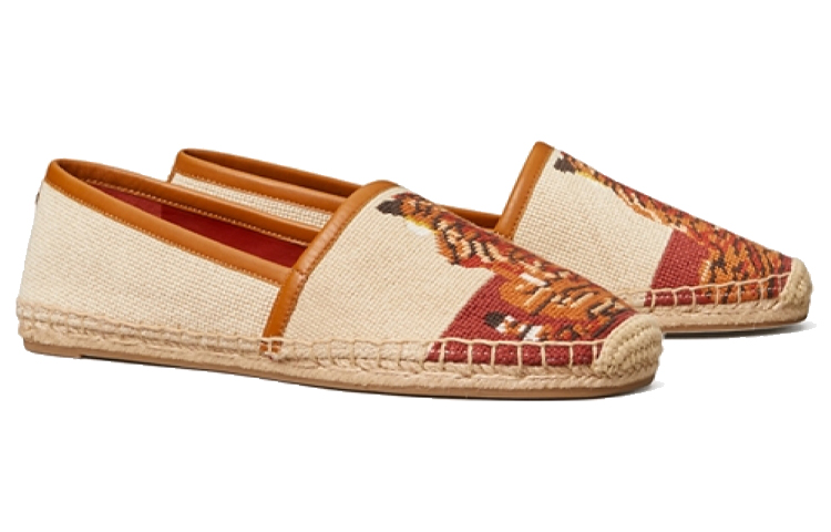 (W) TORY BURCH Minnie Ballet Flat 'Camel Tiger Print' 圖 3