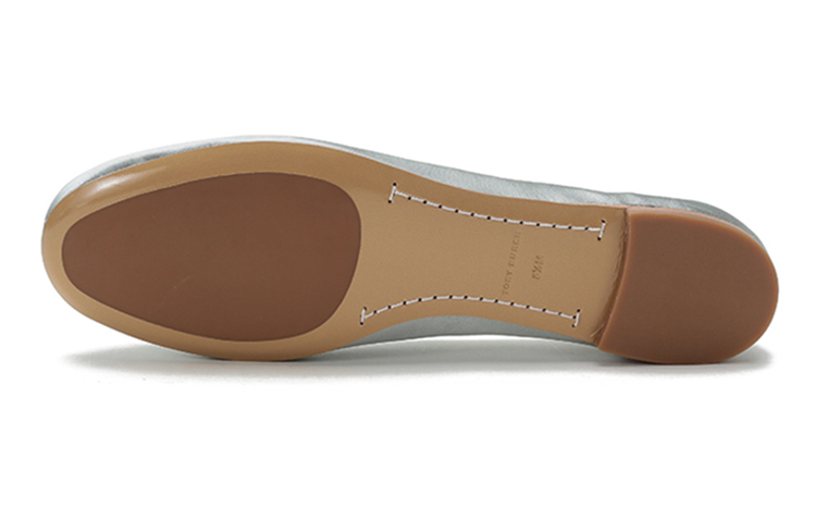 Details for (W) TORY BURCH Kasut Ballerina Minnie 'Biru Muda' 78816-400