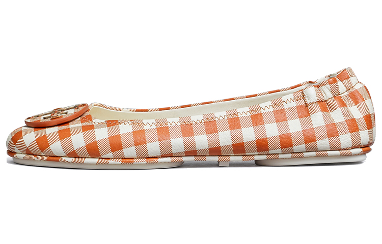 (W) TORY BURCH Minnie Ballet Flat 'Tan'