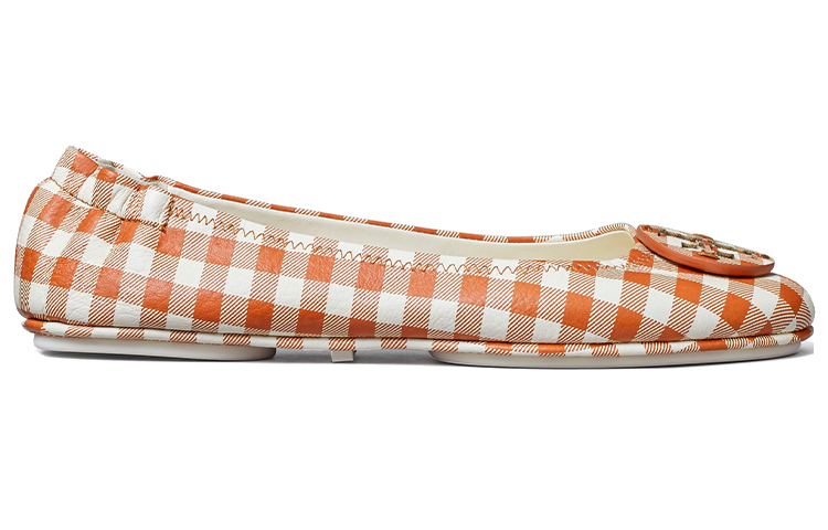 (W) TORY BURCH Minnie Ballet Flat 'Tan' 圖 2