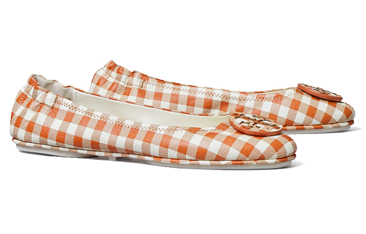 (W) TORY BURCH Minnie Ballet Flat 'Tan' 圖 3