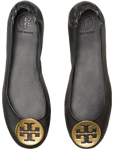 (W) TORY BURCH Minnie Ballet Flats Hitam 50393-013 Shop (W) TORY BURCH Minnie Ballet Flats Hitam 50393-013