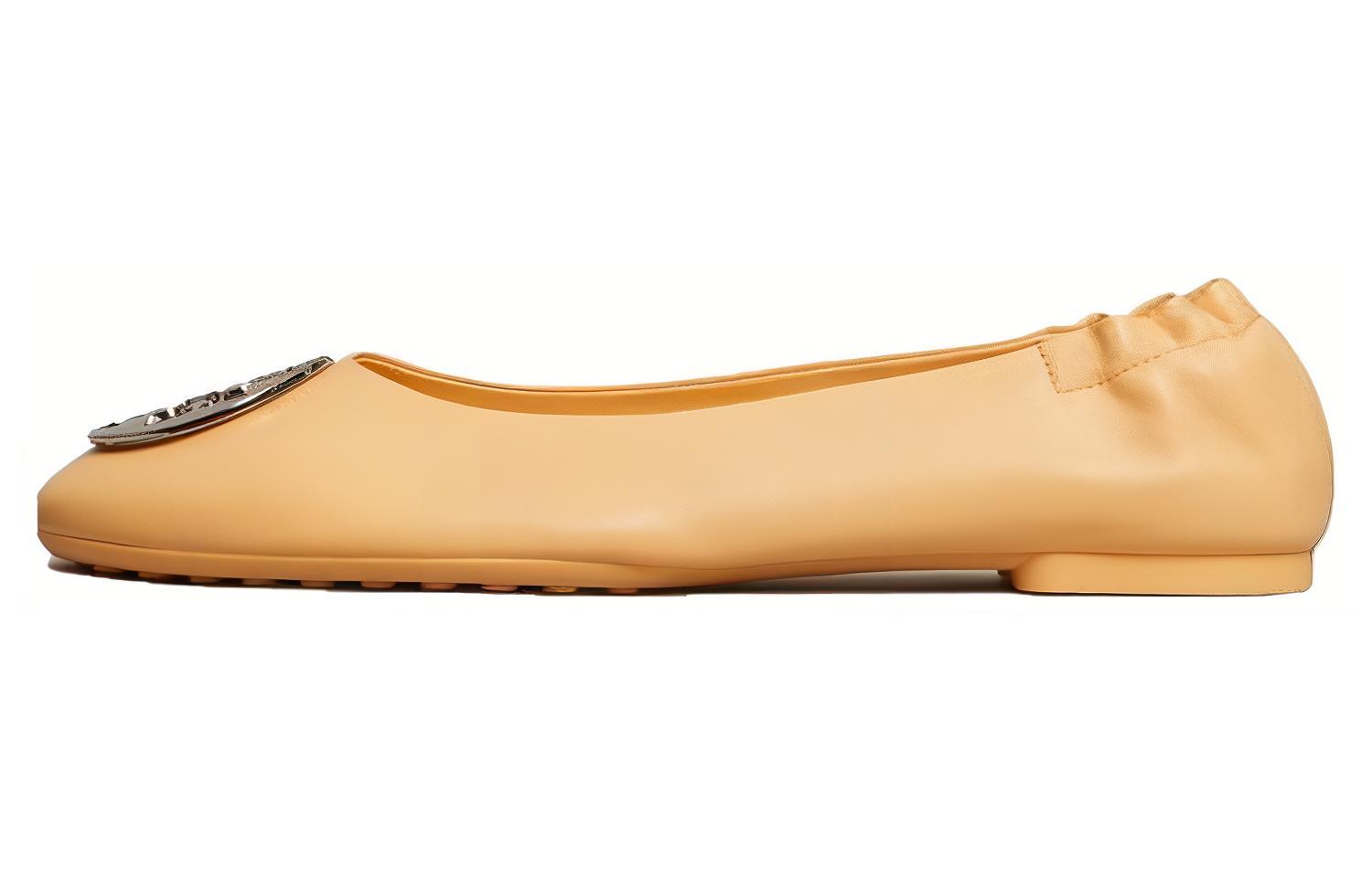 (W) TORY BURCH Minnie Cap-Toe Ballet Flat 'Yellow'