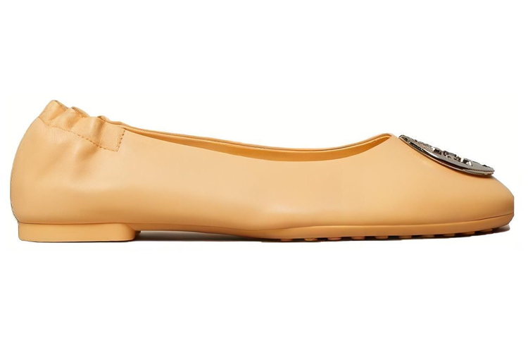 (W) TORY BURCH Minnie Cap-Toe Ballet Flat 'Yellow' 圖 2
