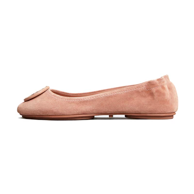 (W) TORY BURCH Minnie Travel 'Wild Pansy Pink'